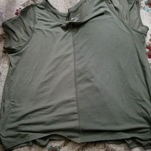 Olive green shirt